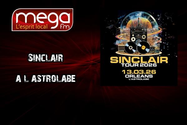M&eacute;ga FM revient sur le concert de Sinclair