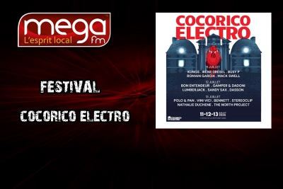 On parle du Cocorico Electro sur Méga FM