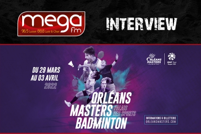 On parle du Orléans Masters Badminton dans la matinale !