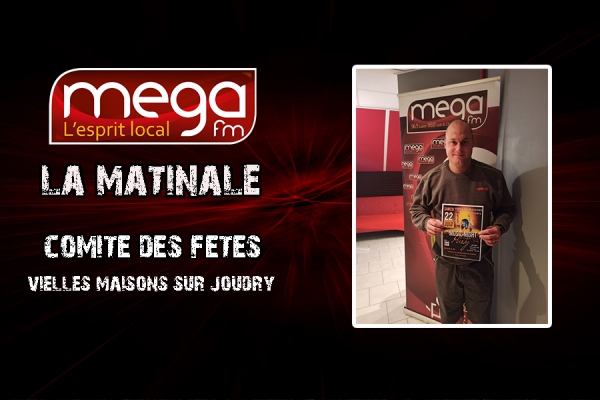 L&#039;invité de la matinale : Comité des fêtes de Vielles-Maisons-sur-Joudry
