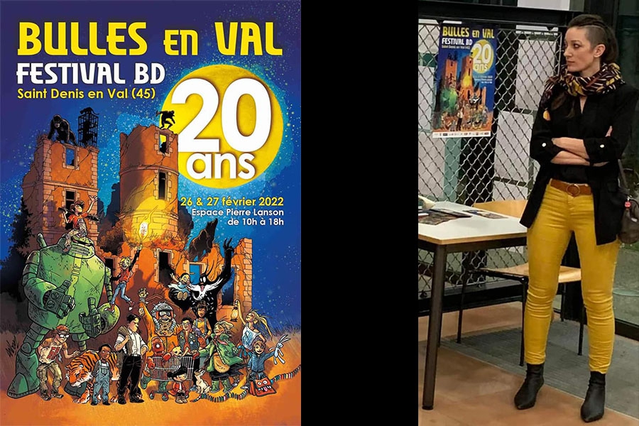 On parle BD et Bulles en Val avec Anlor Tran dans la matinale !