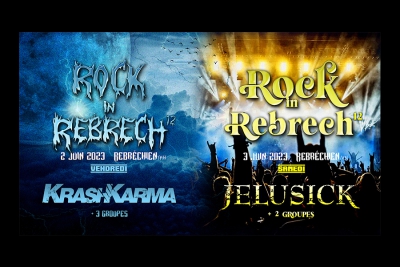 On parle Rock in Rebrech&#039; dans la matinale !