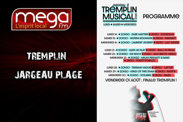 Tremplin Jargeau Plage 2025