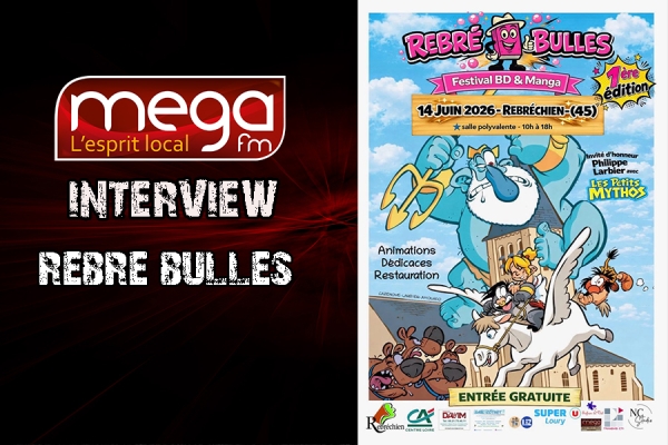 On parle de Rebr&eacute;'Bulles sur M&eacute;ga FM