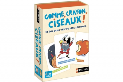 Jeux D&eacute;couvre : Gomme Crayon Ciseaux