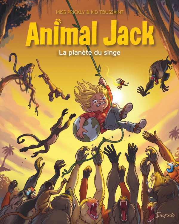 Ca p&eacute;tille : Animal Jack T3: La plan&egrave;te du singe